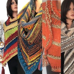 Hand Knits 2 Love Designer Original 4 Season Shawl